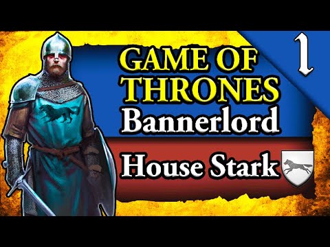 SERVING AS A STARK SOLDIER!!! 🐺 Mount & Blade 2 Bannerlord: Game of Thrones #1