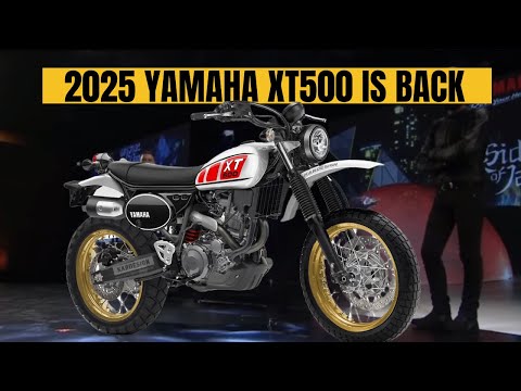 2025 YAMAHA XT500 REVEALED IN A NEW STYLE!!