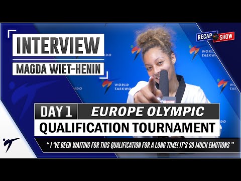 MAGDA WIET-HENIN POST FIGHTS INTERVIEW 2021 WT EUROPEAN OLYMPIC QUALIFICATION