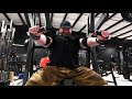 Hunter Labrada and Bryan Troianello CHEST TRAINING - New York Pro Bound