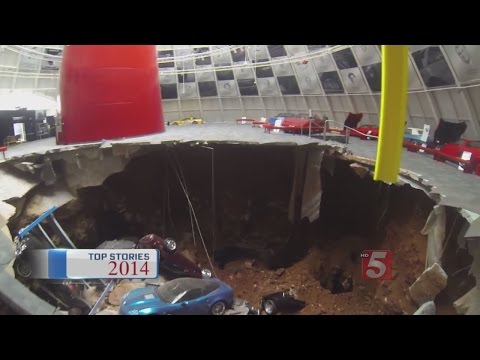Top Stories Of 2014: Sinkhole Opens Up At Corvette Museum In Bowling Green