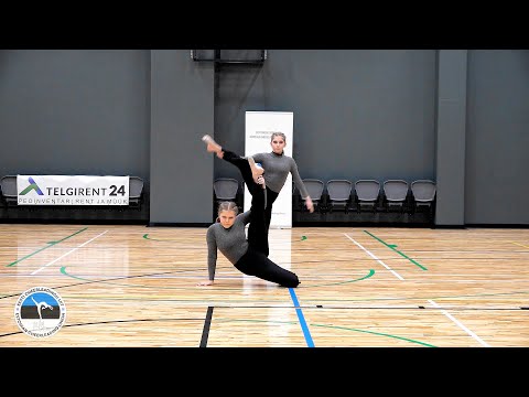 Rapla - Jane Tiits ja Keit Vilu ✨♡✨ Cheer Jazz Doubles | III EMV Cheerleadingus 2021 🔥🔥