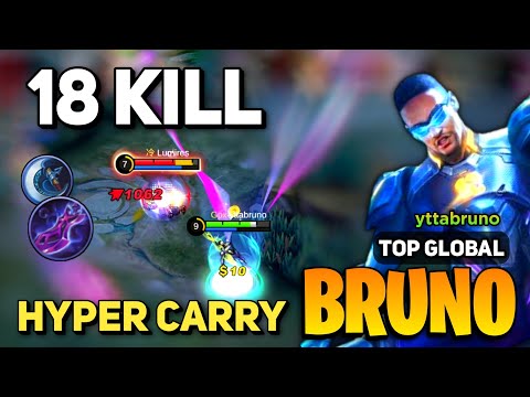Bruno Best Build 2023 [ Bruno Gameplay Top Global ] By yttabruno - Mobile Legends