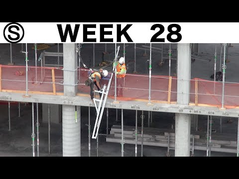 One-week construction time-lapse with closeups: Week 28 of the Ⓢ-series