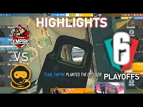 Empire vs SSG - HIGHLIGHTS - Playoffs - Six Invitational 2022 - R6 Esport