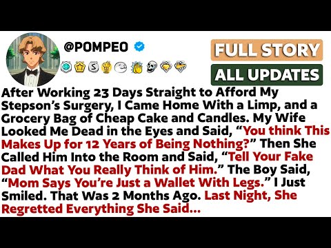 After Working 23 Days Straight to Afford My Stepson’s Surgery, I Came Home With a Limp, and...