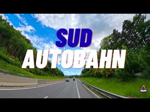 Drive on outskirts of Austria - Sud Autobahn towards Sollenau