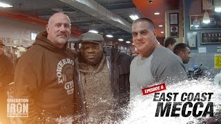 East Coast Mecca: Evan Centopani In The Posing Room | Generation Iron