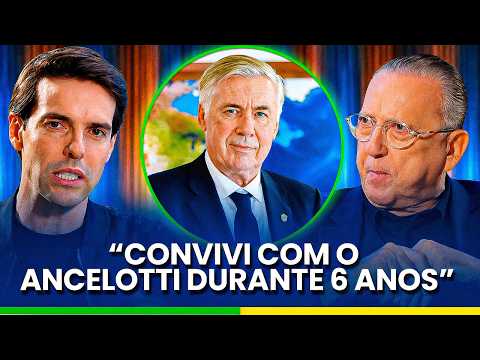 Is Ancelotti greater than the national team players? | Kaká reveals the coach's secrets to Galvão.