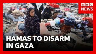 Download lagu Hamas setuju untuk melucuti senjata di Gaza setelah Trump mengumumkan rencana Dewan Perdamaian | BBC News mp3