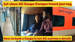 1st Class AC Coupe in 12650 Karnataka Sampark Kranti Express | How to book 1st Class AC Coupe seats