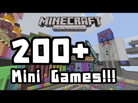 PoisonGamingYT - Minecraft Xbox 360 - 200+ Mini Games IN ONE WORLD!!