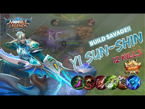 12 KILLS!! SAVAGE!! HOW TO FARM AND ROTATION YSS | Gameplay YSS MVP 2023 - Mobile Legends