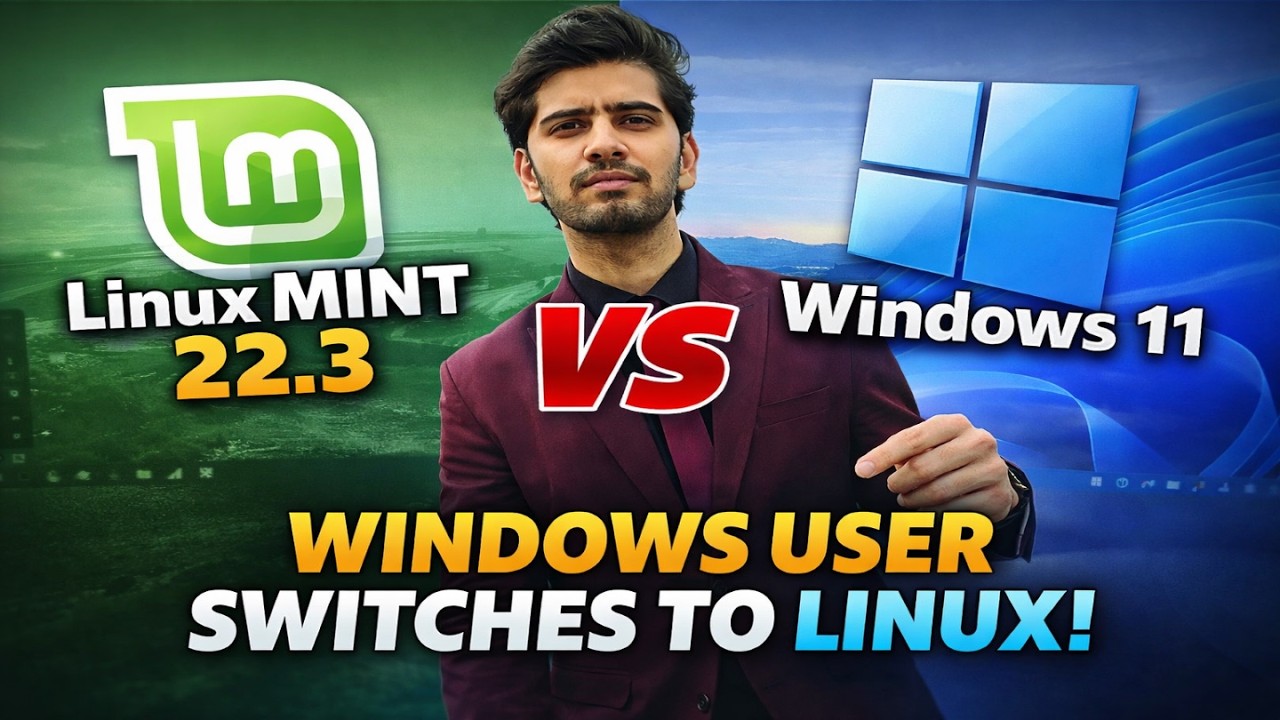 Old Windows 11 Users Switches to Linux Mint 22.3 Zena | Why do I Respect Linux Mint 22.3