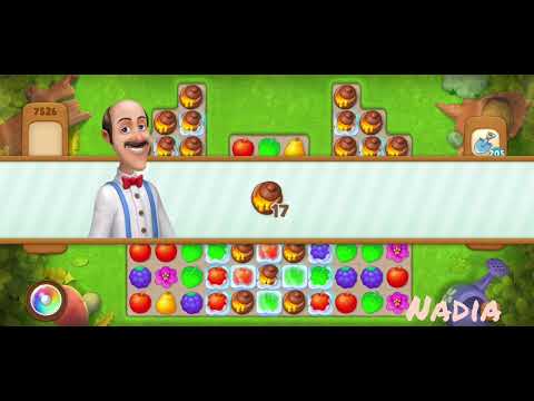 Gardenscapes Level 7524, 7525, 7526, 7527🥀. No Boosters used