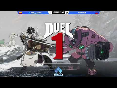 Guilty Gear Strive: RL Uriel_Region vs Kurkich - Losers Final - EVO 2021 Online EU