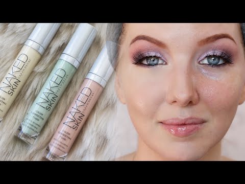 Urban Decay Naked Skin Correcting Fluids | Review & Demo