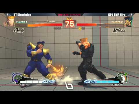 SSF4 AE2012 BT Dieminion vs KPB EMP Hiro - Next Level Battle Circuit #7 Tournament
