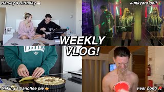 WEEKLY VLOG | Harvey's Birthday, What I Got Harvey For His Birthday & Weekend At A Lodge!