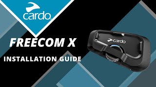 FREECOM X Installation Tutorial