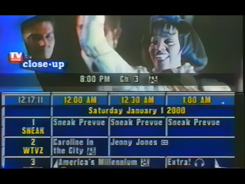 Tv Guide Channel 1 1 2000