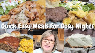 Quick Easy Real Life Dinners Busy Nights | Budget Meals Your Family Will Eat | We've Hit A Milestone
