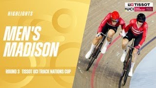 Велоспорт Men's Madison Highlights — Milton, Canada | 2024 Tissot UCI Track Nations Cup