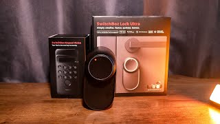 SwitchBot Lock Ultra : la serrure connectée ULTIME avec 18 moyens de Déverrouillage !