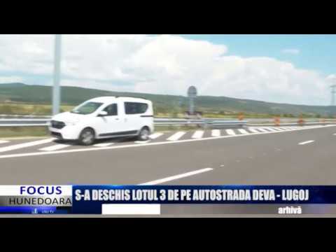 S-A DESCHIS LOTUL 3 DE PE AUTOSTRADA DEVA - LUGOJ