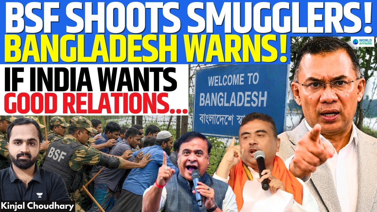 Bangladesh Warns India After BSF Firing! Islamist Preacher Threatens INDIA Invites PAKISTAN | Kinjal