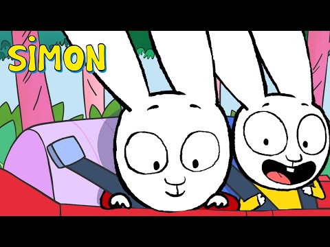 Simon et Gaspard prêts pour les vacances 🚗😂🐰 | Simon Superlapin | Épisodes Complets 45m S1+2+3+4