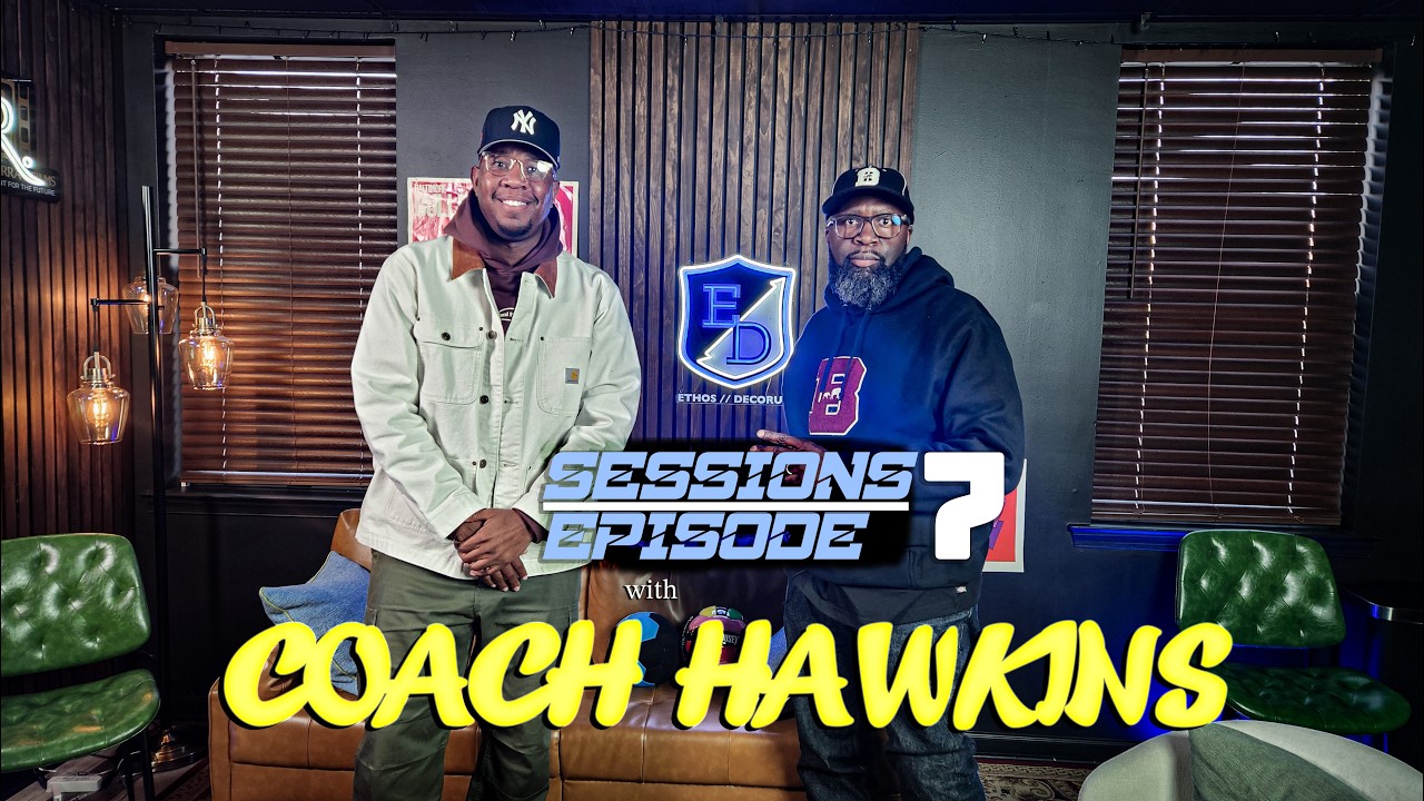 ETHOS DECORUM SESSIONS  EP 7 — Shelton Hawkins: Painting Courts, Pitching Brands, and Fatherhood