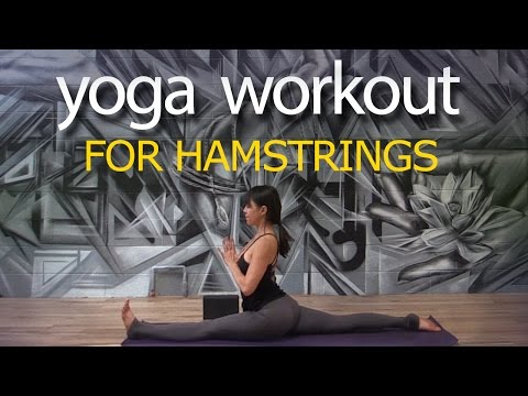 Yoga Workout for Hamstrings, with Hanumanasana ~ Ditch the Agenda Video