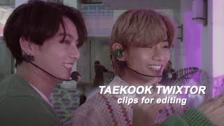 taekook/vkook twixtor clips for editing