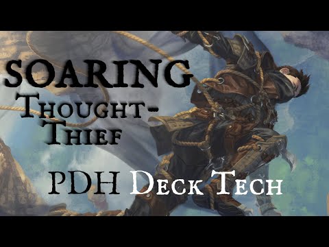 PDH/Pauper Commander| Soaring Thought-Thief | Aggro Rogue Tribal |