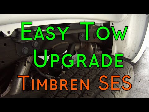 Easy RV Tow Vehicle Suspension Upgrade - Timbren SES - 1.5 year Review + Pros & Cons Of Timbren SES