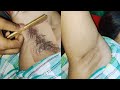 Armpit Shaving By Straight Razor Armpit Shaving Juthikasmakeover