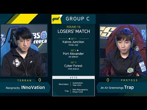 [TW] StarCraft2 - INnoVation vs Trap - TvP - 2019 GSL S1 CodeS Ro.16 GroupC Match4
