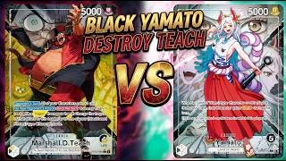OP16 BY Teach Vs Black Yamato OP16 - One Piece TCG OP16 Decks - Testing OP16 leaders - One Piece ITA