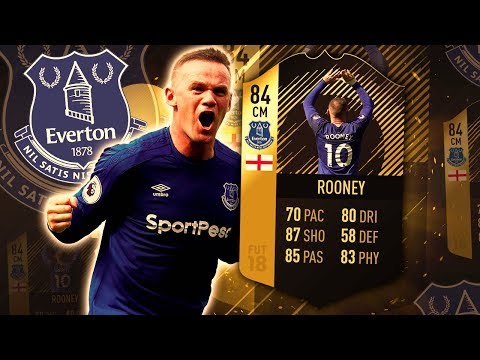IF ROONEY 84! BROKEN FINESSE SHOTS! FIFA 18 ULTIMATE TEAM