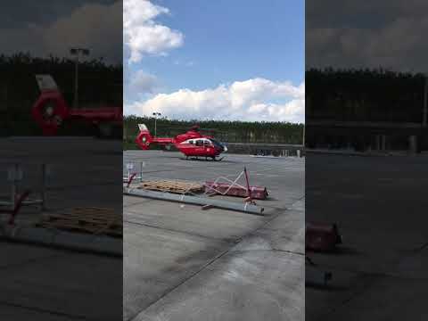 Barbat accidentat intr-o fabrica din Ceptura preluat cu elicopterul