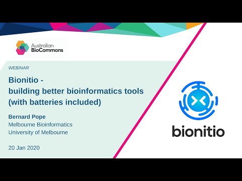 Bionitio: building better bioinformatics tools with batteries included (Webinar)