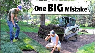 How to Install Sod - MISTAKES - Things you Don't know &amp; How to do it right, Lawncare, Seeding, DIY