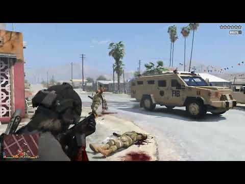 GTA 5 RDE E&E, Dispatch Reworked, 10 Star Massacre, Army Gives up