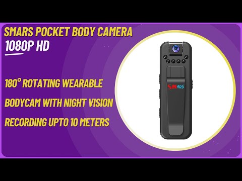 Smars Mini Body Worn Night Vision Camera