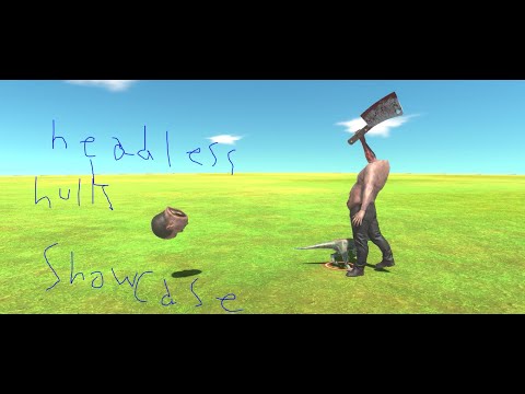 Animal Revolt Battle Simulator headless hulk attack showcase