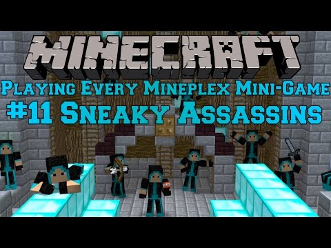 Minecraft: Playing Every Mineplex Mini Game   Sneaky Assassins