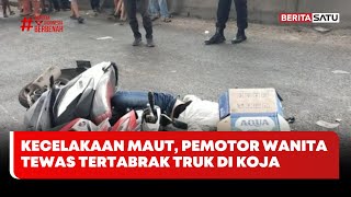 Download lagu Kecelakaan Maut di Koja, Pemotor Wanita Tewas Tertabrak Truk #beritasatu mp3