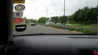 preview picture of video 'Yorkshire road trip-driving in England-A64 in Yorkshire-driving on the left.'