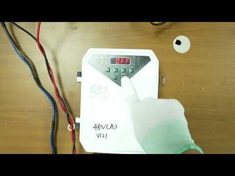 How to Restore Factory Settings for DC Controllers-DIFFUL Solar Pump